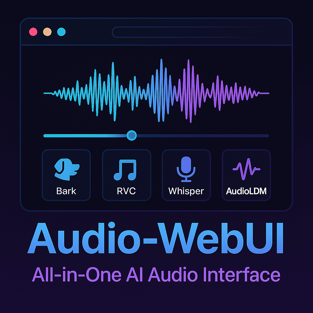 Audio-WebUI: Unified Browser Interface for AI Audio Models